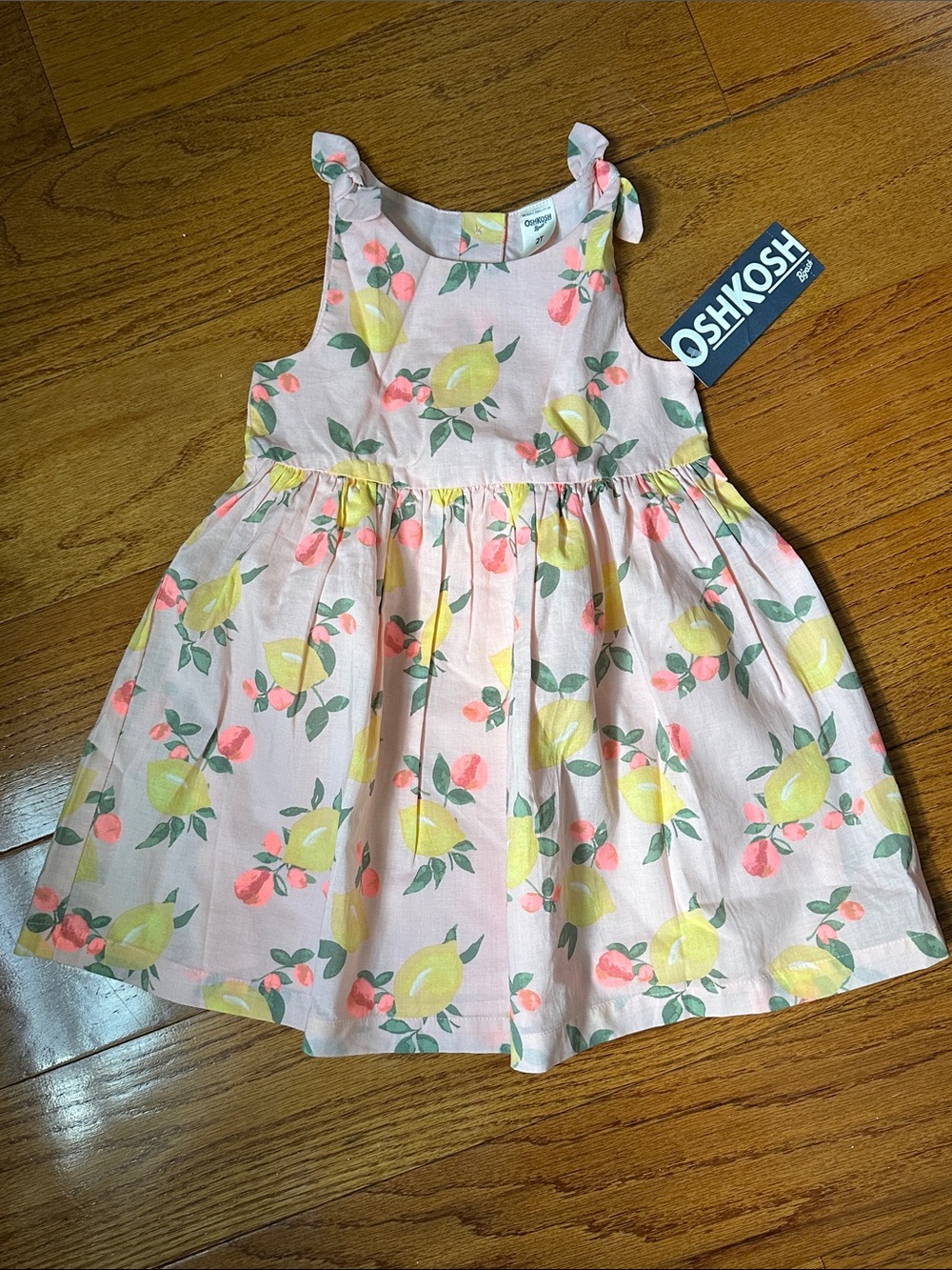 NWT Oshkosh Lemons Dress size 2T